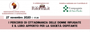 I PERCORSI DI CITTADINANZA DELLE DONNE RIFUGIATE   E IL LORO APPORTO PER LA SOCIETÀ OSPITANTE