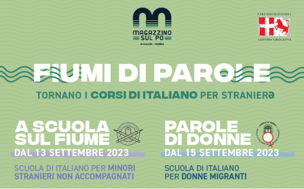 Fiumi di Parole - Scuola di italiano per minori non accompagnati/e e donne migranti