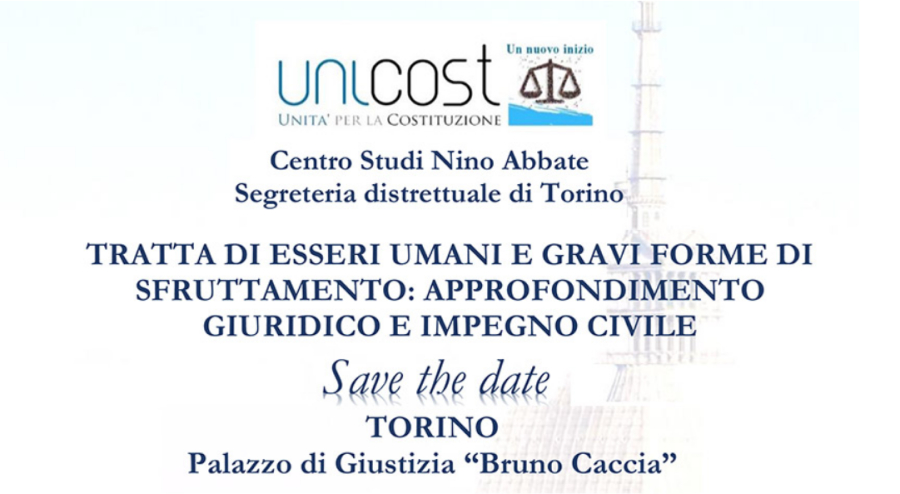 Convegno Tratta di esseri umani e forme di grave sfruttamento