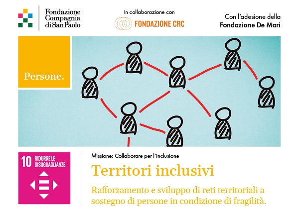 E’ aperto il bando Territori Inclusivi