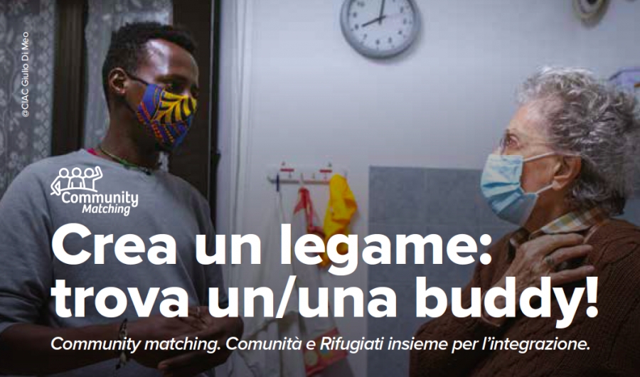 Trova il tuo Buddy! Il programma di Community Matching promuove l’integrazione delle persone rifugiate
