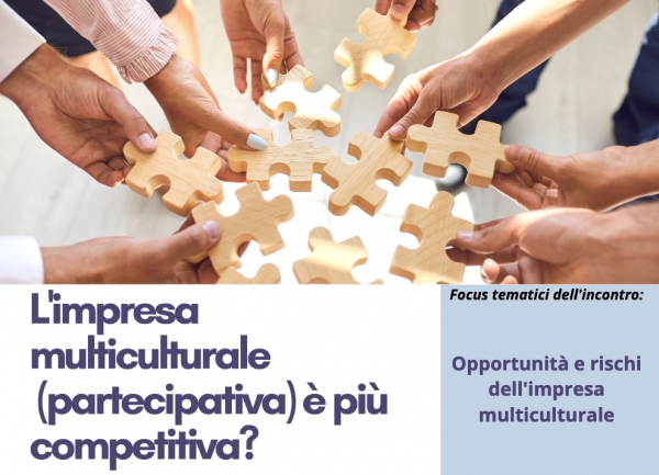 Webinar L'impresa multiculturale (partecipativa) è più competitiva?
