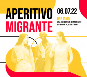 Aperitivo scientifico, culturale e linguistico di Scienza Migrante