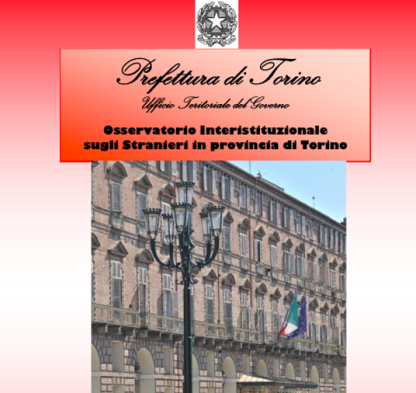 On-line il rapporto dell&#039;Osservatorio Interistituzionale sugli stranieri in Provincia di Torino