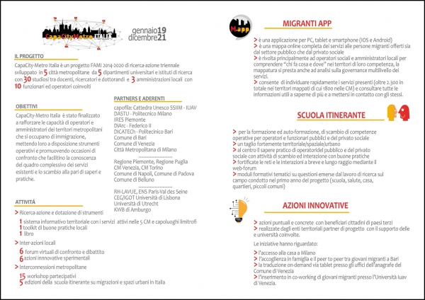 Conferenza finale del progetto CapaCity Metro IT