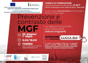 Prevenzione e contrasto delle mutilazioni genitali femminili | Corso di formazione