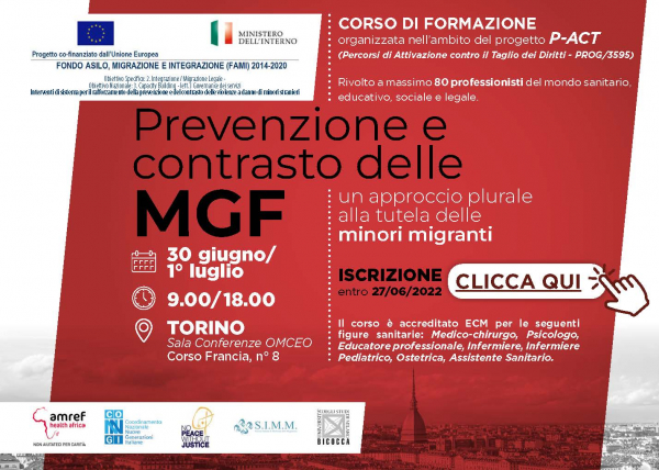 Prevenzione e contrasto delle mutilazioni genitali femminili | Corso di formazione