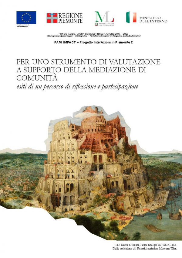 Strumento di auto-valutazione e Manifesto della mediazione di comunità | InterAzioni in Piemonte 2