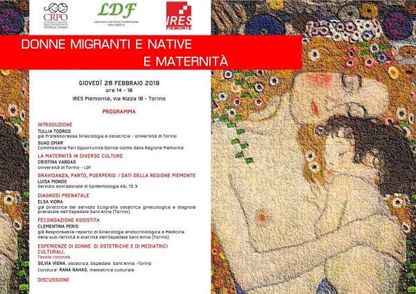 Convegno "Donne migranti e native e maternità"