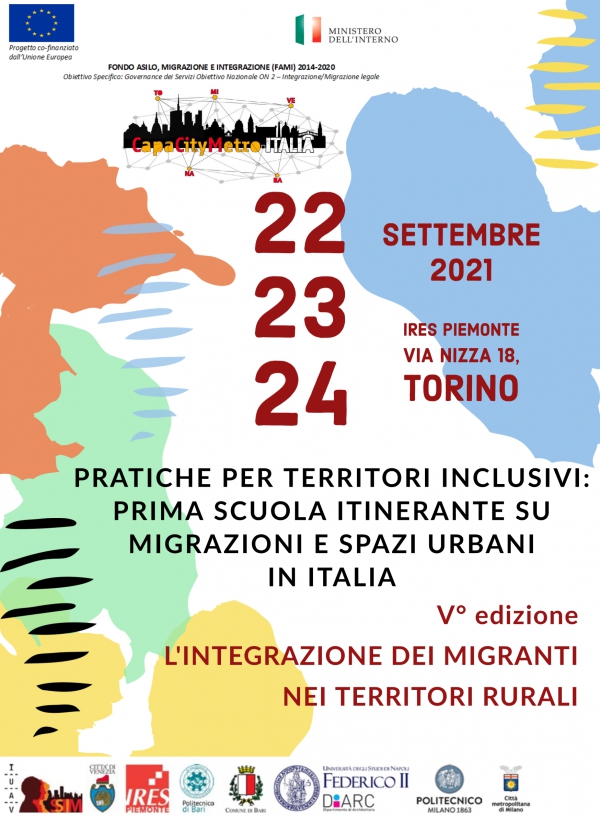 Pratiche per territori inclusivi - V° edizione della scuola itinerante | progetto Capacity Metro IT